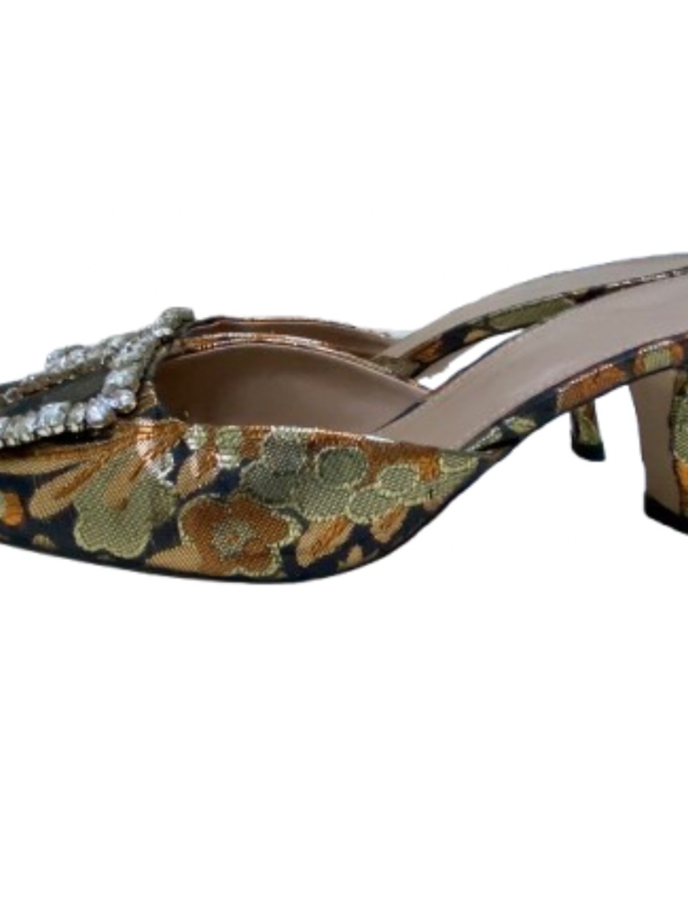 Sam Edelman Brit Jewel Brocade Kitten Heel - Picture 7 of 14
